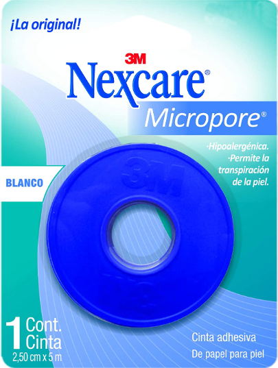 Nexcare micropore 2.50cm x 5m