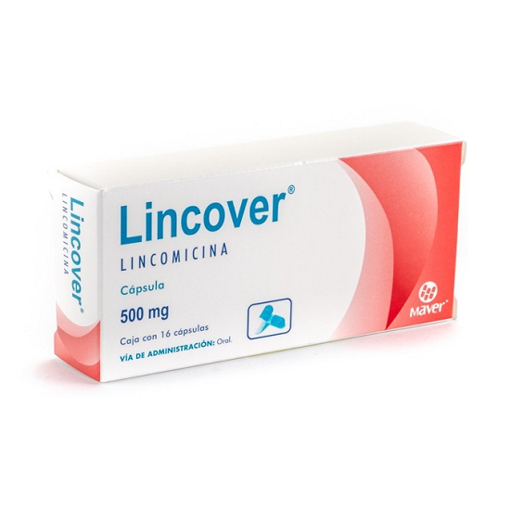 LINCOVER 16 CAPS 500 MG