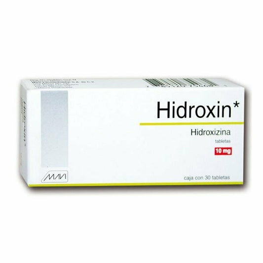 HIDROXIN 30 TAB 10 MG