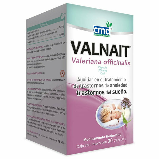 VALNAIT 30 CAPS 250 MG