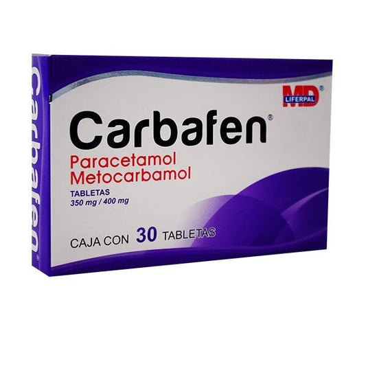 CARBAFEN 30 TAB 400/350MG