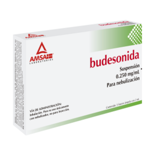 BUDESONIDA 5 AMP 0.250MG/2ML