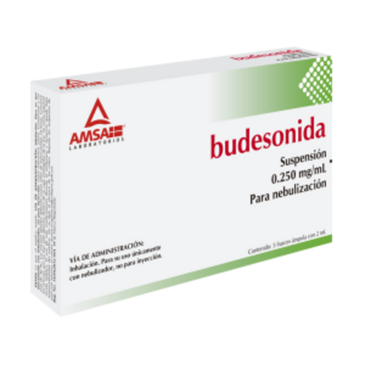 BUDESONIDA 5 AMP 0.250MG/2ML