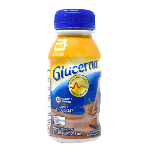 GLUCERNA CHOCOLATE 1 FRASCO 237 ML