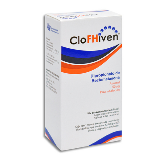 CLOFHIVEN  200 DOSIS 50 MCG/12.80G