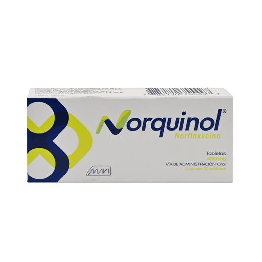 NORQUINOL 20 TAB 400 MG