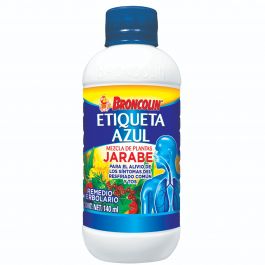 BRONCOLIN NATURAL ETIQ AZUL 1 JBE 140 ML