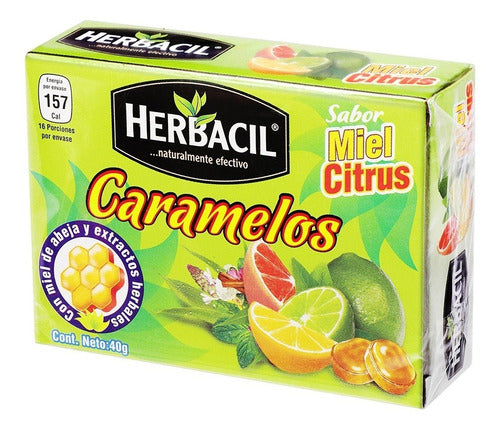 HERBACIL CARAMELO CITRUS 1 CJA 40 G