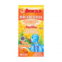 BICOESTOL NARANJA 1 PQTE C/16 PAST 40 G