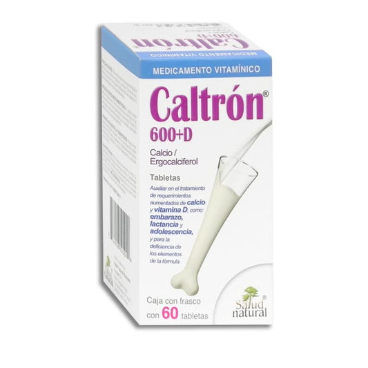 CALTRON 600+D 60 TAB 600MG /125 UI