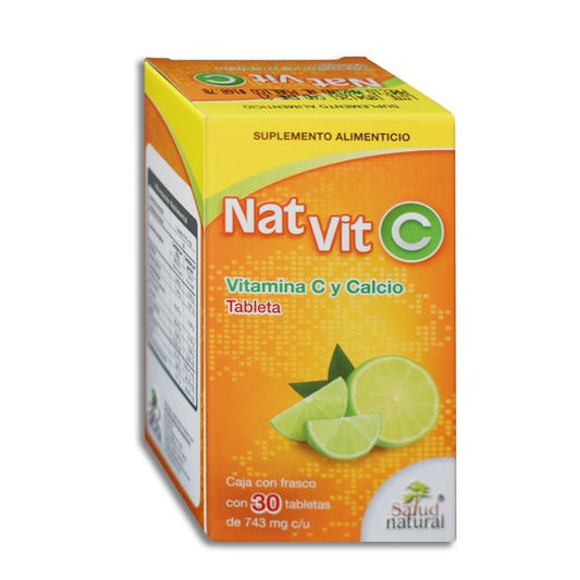 NAT VIT C 30 TAB 743 MG