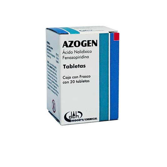 AZOGEN 20 TAB 500/50 MG