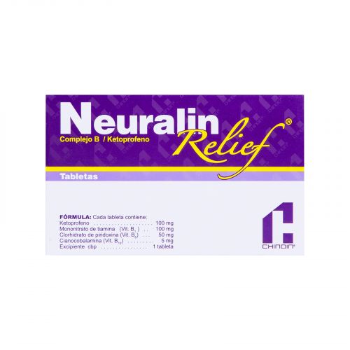 NEURALIN RELIEF 20 TAB 100MG/100MG/50MG