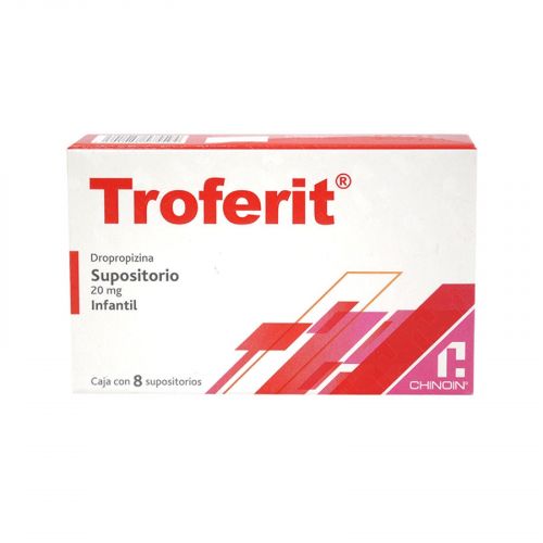 TROFERIT 8 SUP INF 20 MG