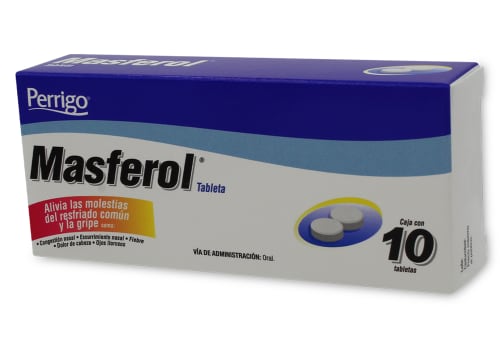 MASFEROL 10 TAB 500/25/5/4 MG