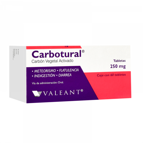 CARBOTURAL 60 TAB 250 MG