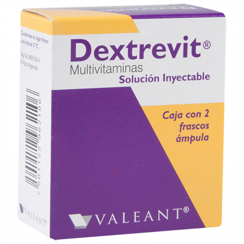 DEXTREVIT 2 FA 5000/500/100/100/5/4 MG