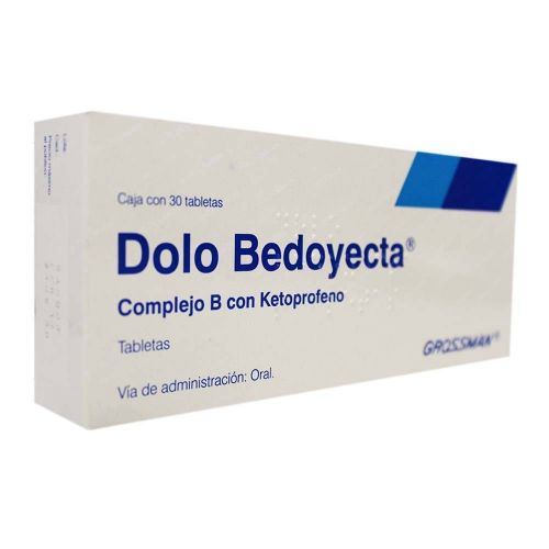 DOLO BEDOYECTA 30 TAB 100/50/5 MG