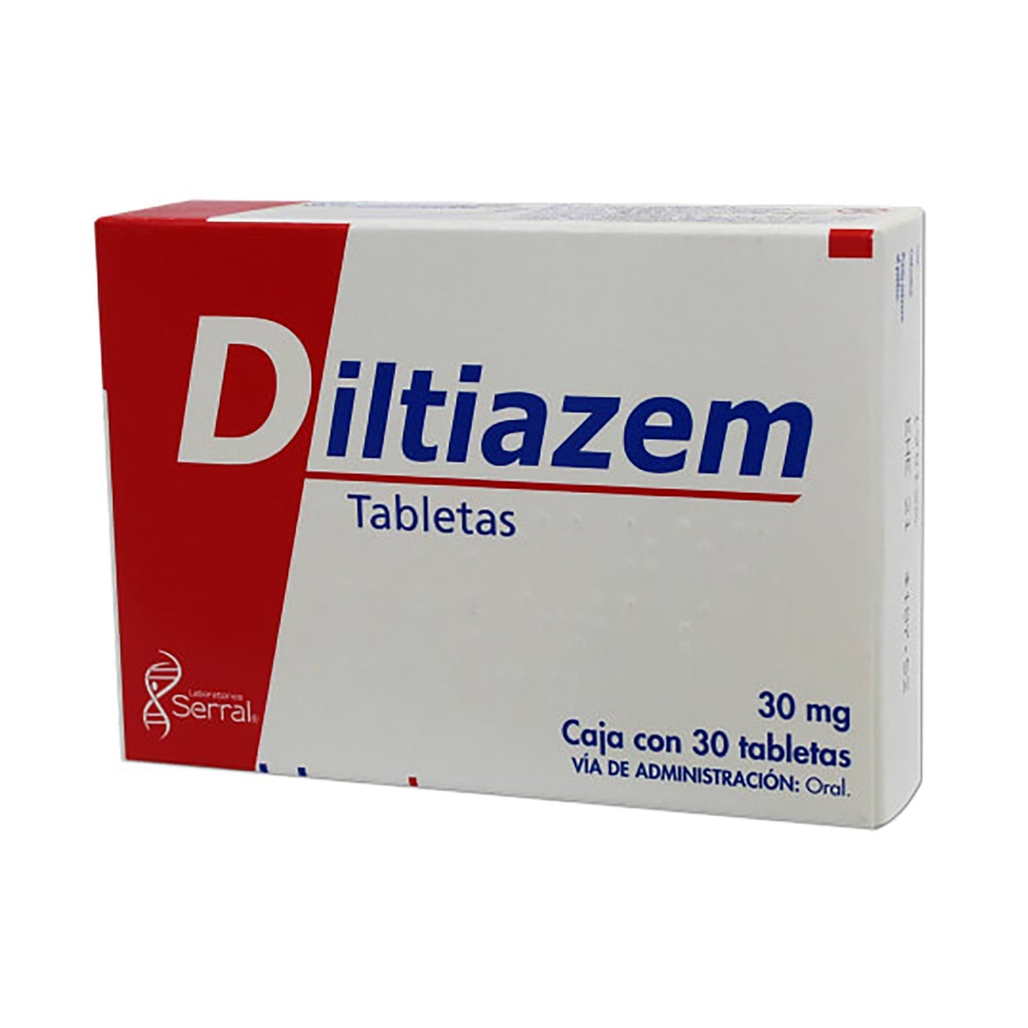 DILTIAZEM 30 TAB 30 MG Distribuidora Sta María