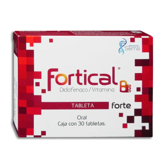 FORTICAL FORTE 30 GRAG 50/50/50/1 MG