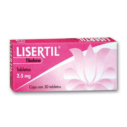 LISERTIL 30 TAB 2.5 MG