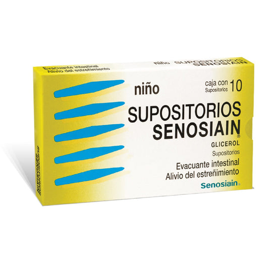 SUPOSITORIOS SENOSIAIN NIÑO/10