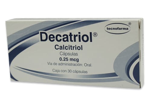 DECATRIOL 30 CAPS 0.00025 MG