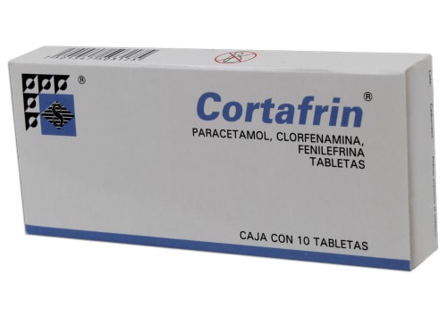 CORTAFRIN 10 TAB 500/4/5 MG