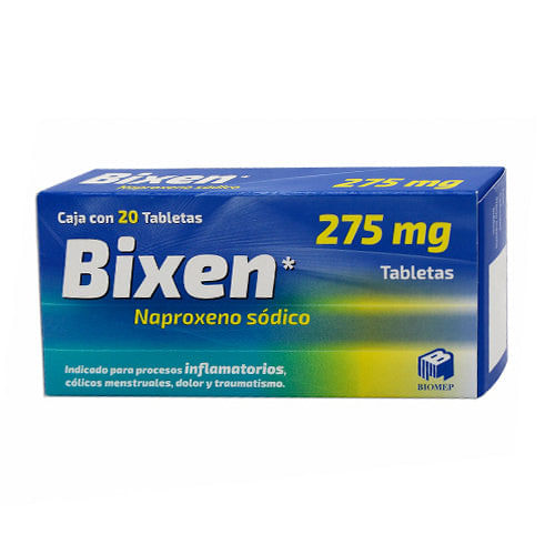 BIXEN 20 TAB 275 MG