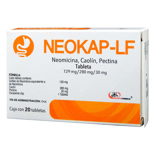 NEOKAP-LF 20 TAB 129/280/30 MG