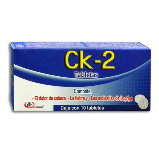 CK2 10 TAB 500/25/5/4 MG