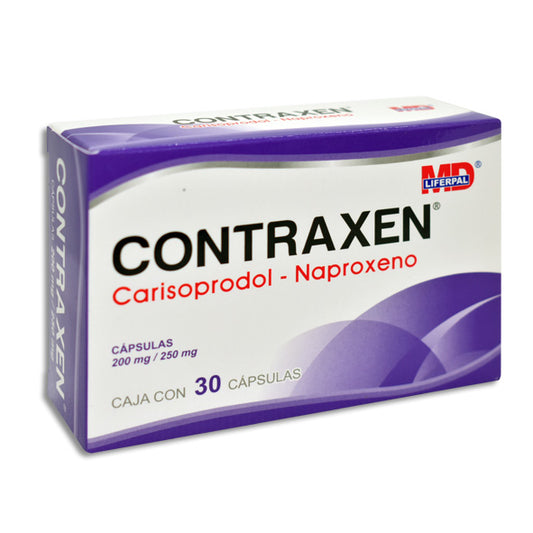 CONTRAXEN 30 CAPS 250/200 MG