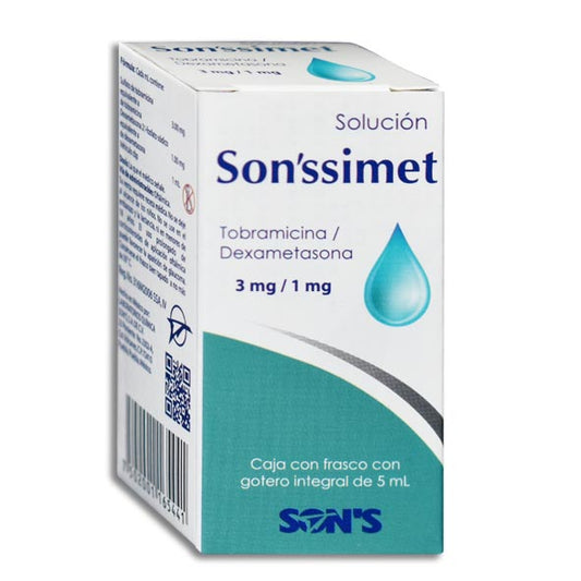 SON SSIMET 1 GOT 3/1MG/1/5 ML