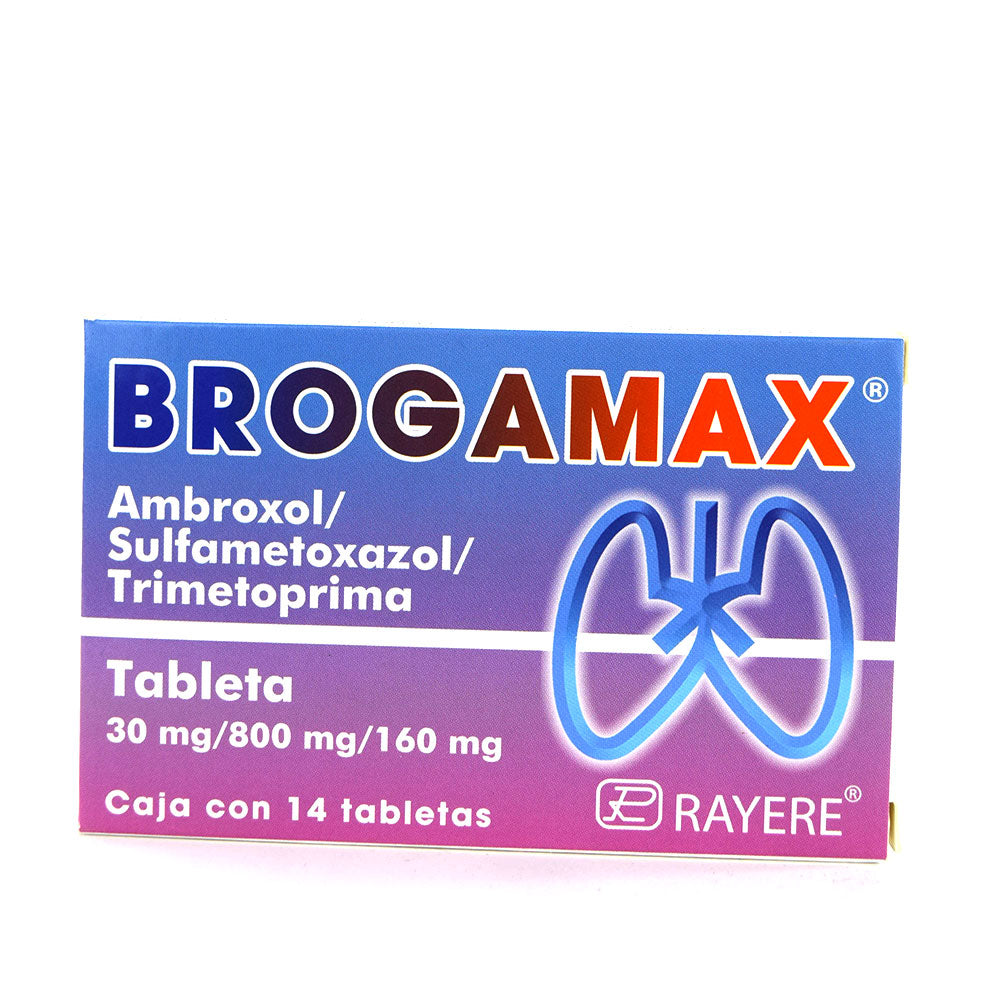 BROGAMAX 14 TAB 30/800/160 MG