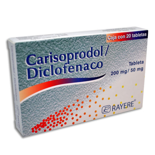 CARISOP/DICLO (DUOFLEX) 20 GRAG 200/50MG