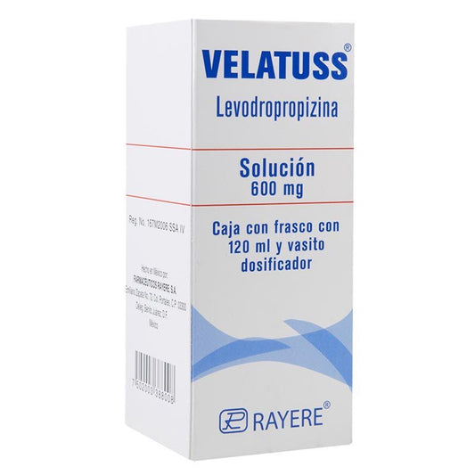 VELATUSS 1 SOL 600MG/120 ML