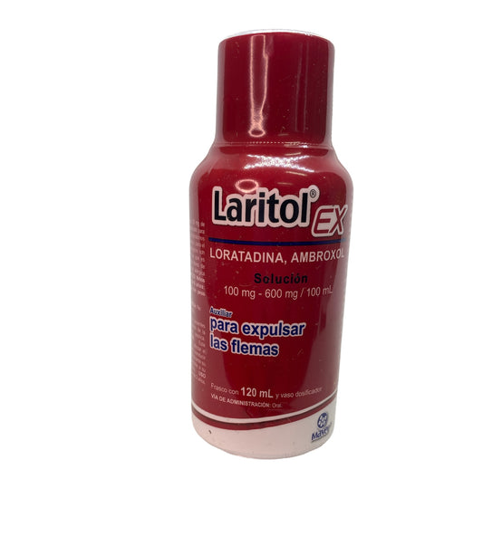 LARITOL EX 1 JBE 600/100MG/5/120 ML