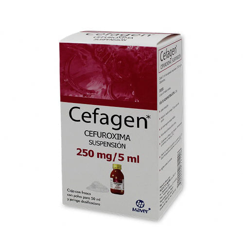 CEFAGEN 1 SUSP 250MG/5/50 ML