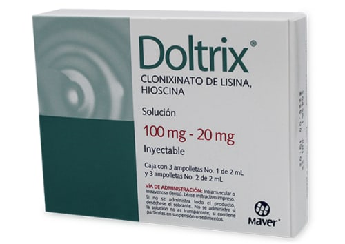 DOLTRIX 3 AMP 100/20MG/2 ML – Distribuidora Sta María