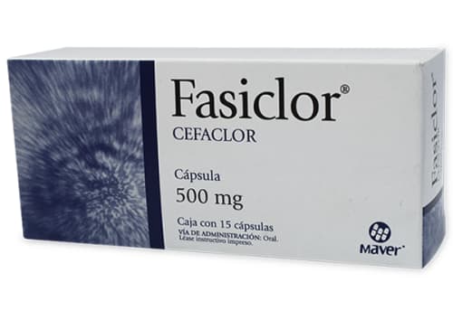 FASICLOR 15 CAPS 500 MG