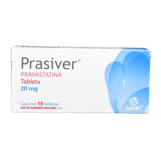 PRASIVER 15 TAB 20 MG