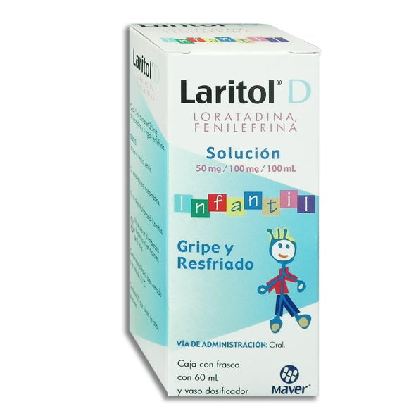 LARITOL D INF 1 JBE 100/50MG/5/60 ML