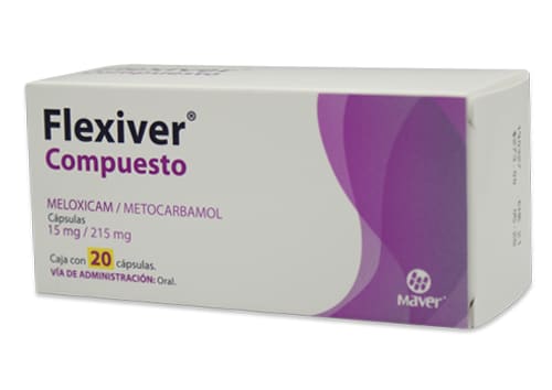 FLEXIVER COMPUESTO 20 CAPS 215/15 MG