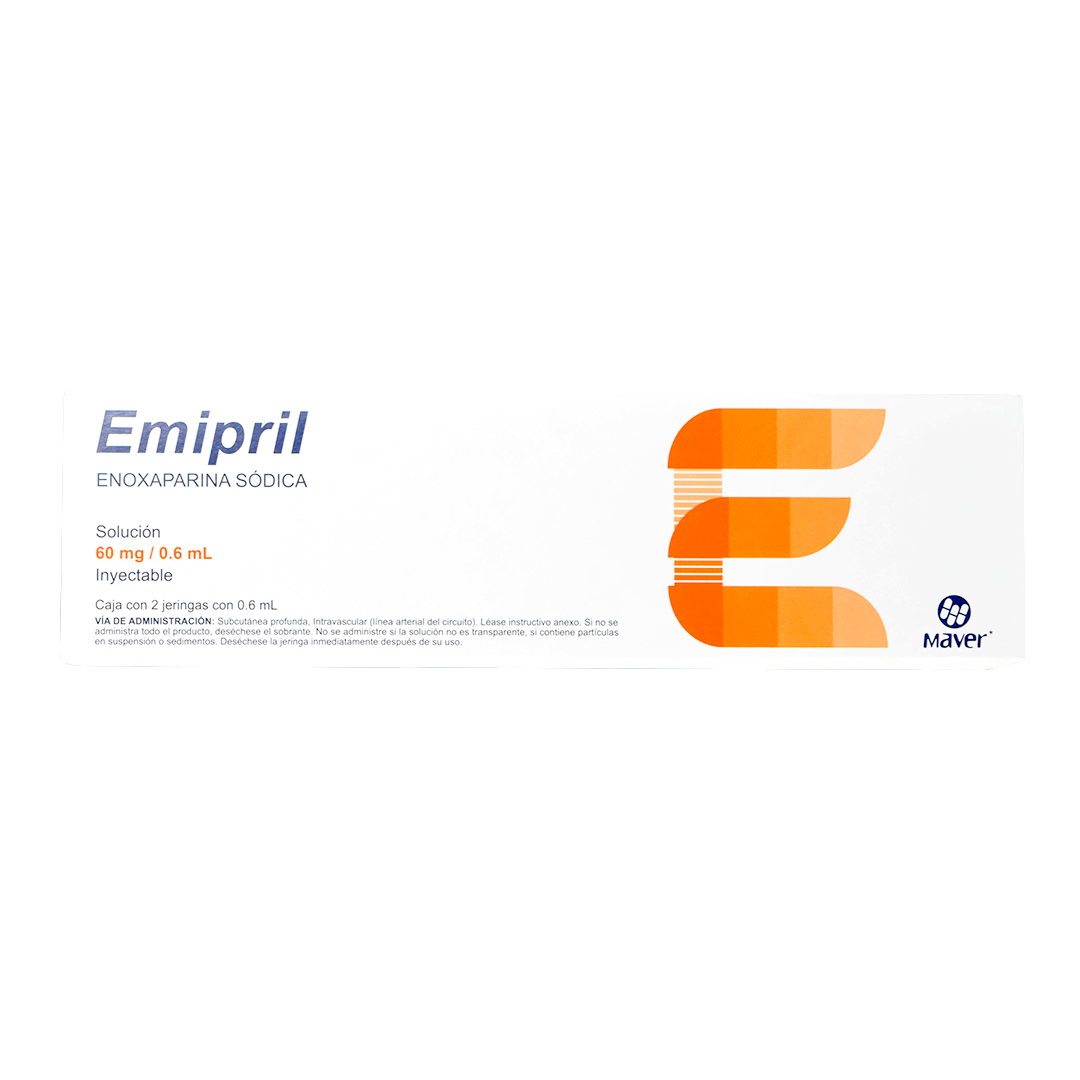 EMIPRIL 2 INY 60MG/0.6 ML Distribuidora Sta María