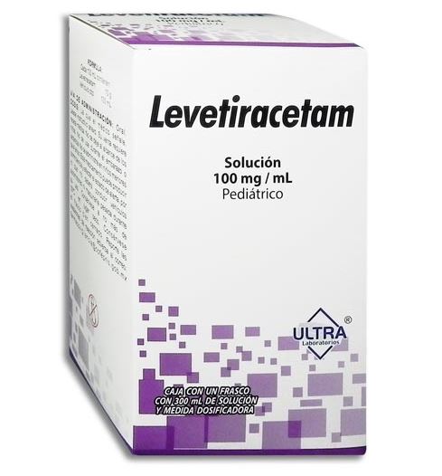 LEVETIRACETAM 1 SOL CJA100MG/300ML