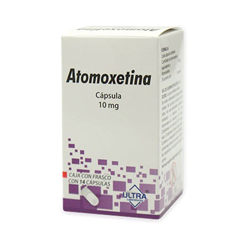 ATOMOXETINA 14 CAP 10 MG