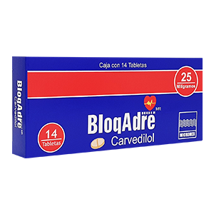 BLOQADRE 14 TAB 25 MG