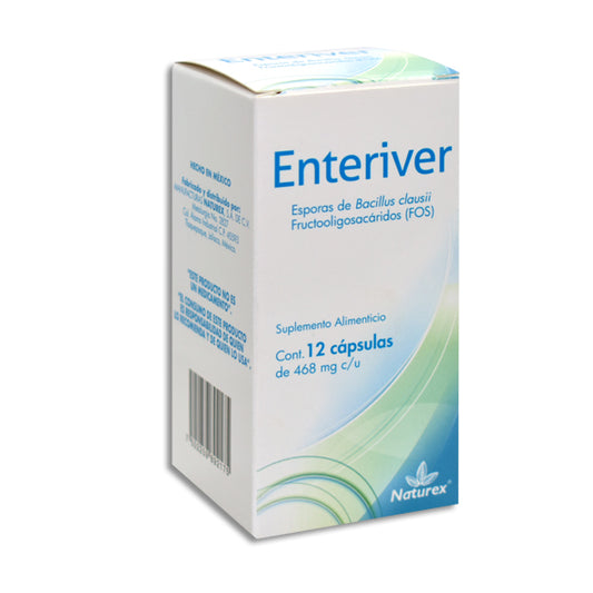 ENTERIVER 12 CAP 468 MG