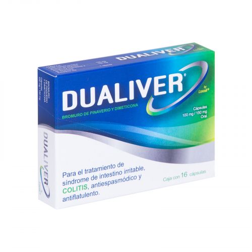 DUALIVER 16 CAP 150 MG 100 MG