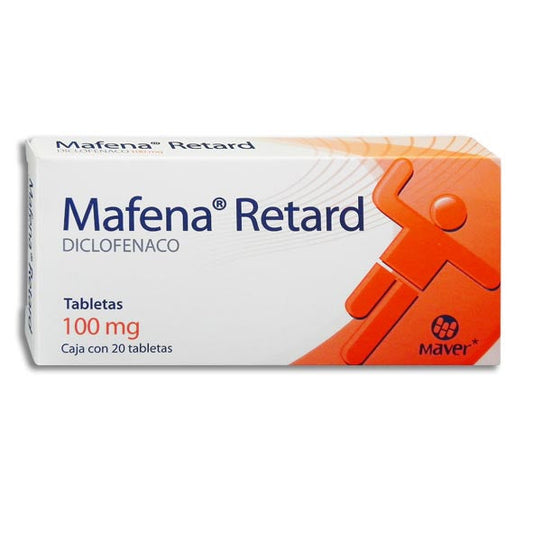 MAFENA RETARD 20 TAB 100 MG